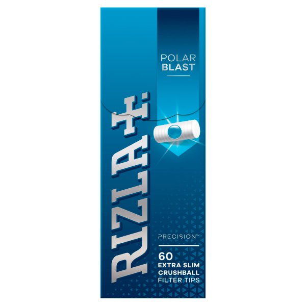 Rizla Polar Blast Extra Slim Tips 60s