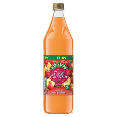 Robinsons Fruit Creations Juicy Peach & Raspberry 750ml