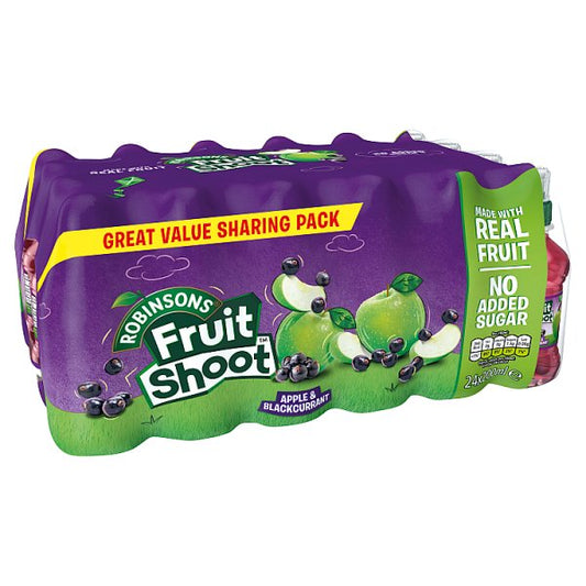 Robinsons Fruit Shoot Apple & Blackcurrant 24 x 200ml