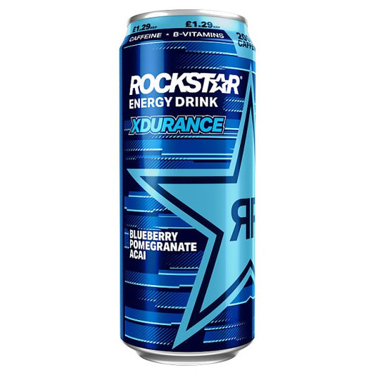 Rockstar Energy Drink Xdurance Blueberry Pomegranate Acai 500ml