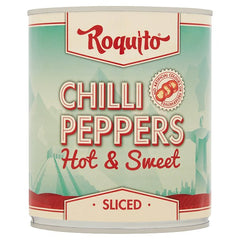 Roquito Sliced Chilli Peppers Hot & Sweet 822g