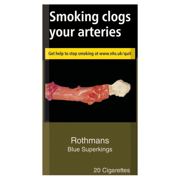 Rothmans Blue Superkings 20 Cigarettes