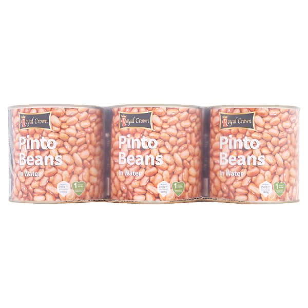 Royal Crown Pinto Beans in Water 6 x 2500g