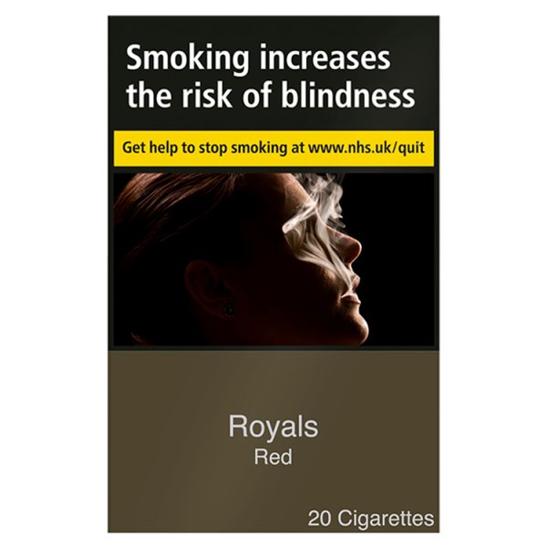 Royals Red 20 Cigarettes