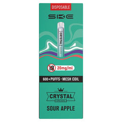 SKE Disposable Crystal Original Sour Apple 20mg