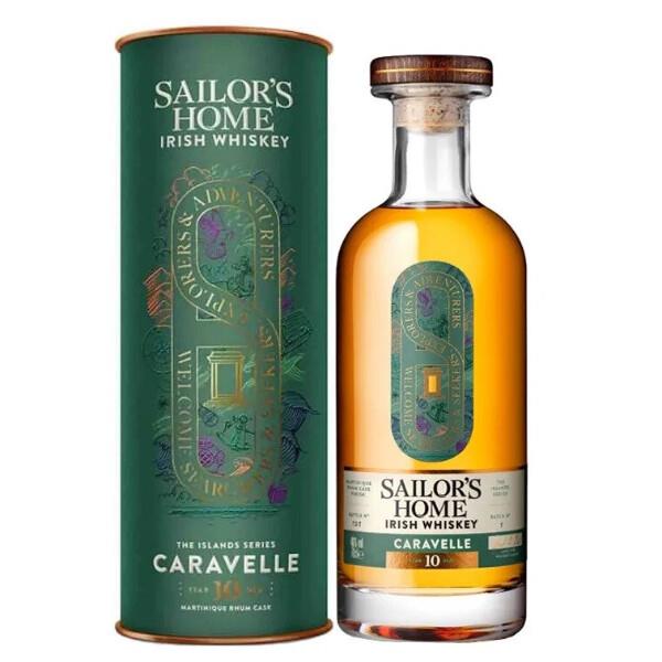 Sailor’s Home The Caravelle 10yr Old Irish Whiskey Gift Tin 70cl