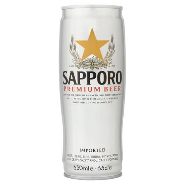 Sapporo Silver Can 650ml