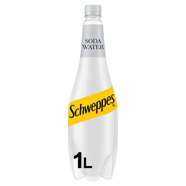 Schweppes Soda Water 1L