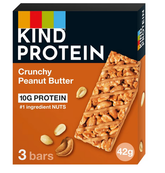 KIND Protein Crunchy Peanut Butter Snack bars 3x42g