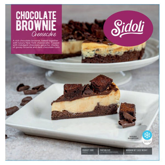 Sidoli Chocolate Brownie Cheesecake 1.425kg