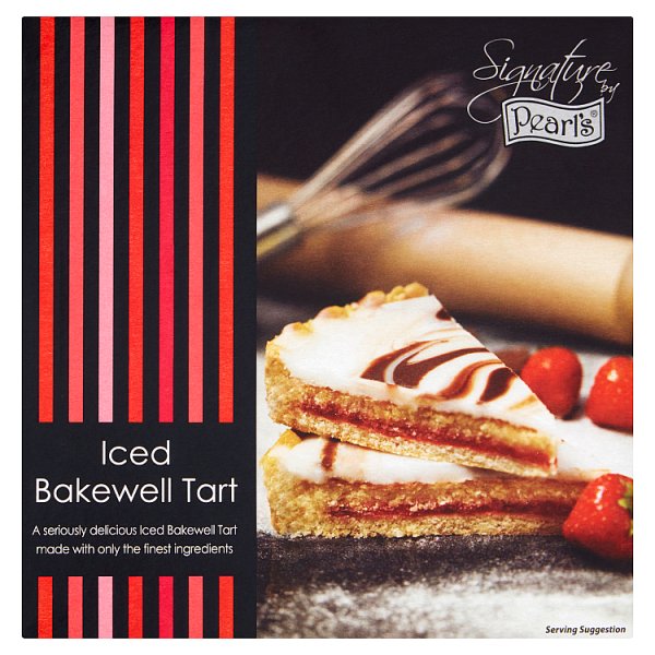 Signature by Pearl's Iced Bakewell Tart