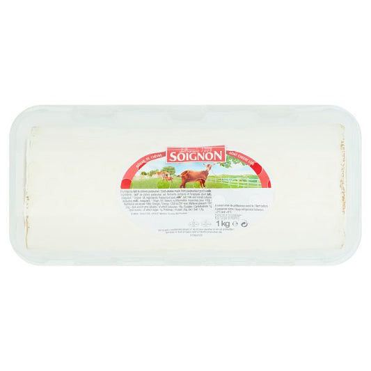 Soignon Goat Cheese Log 1kg