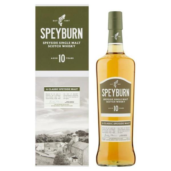 Speyburn Aged 10 Years Speyside Single Malt Scotch Whisky 70cl