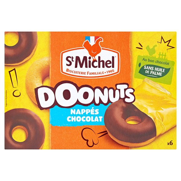 St Michel Chocolate Coated Doonuts 180g