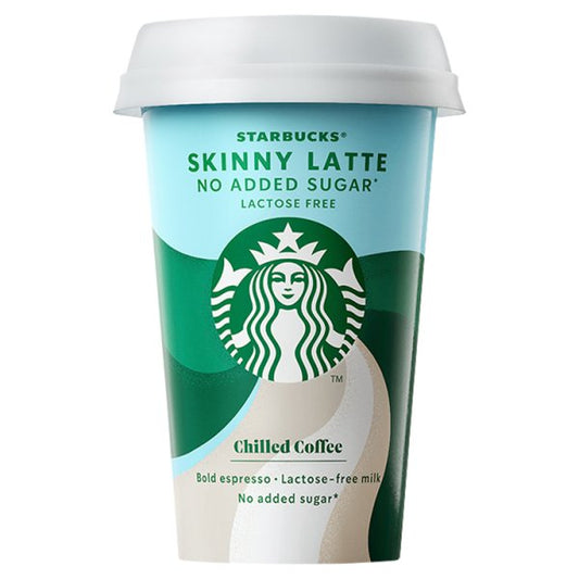 Starbucks Skinny Latte Chilled Coffee 220ml