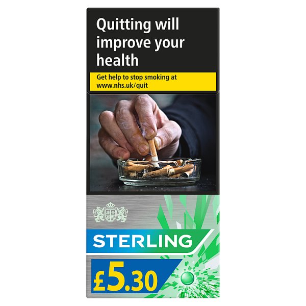 Sterling 10 Dual Capsule Leaf Wrapped