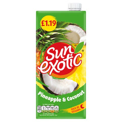 Sun Exotic Pineapple & Coconut 1 Litre