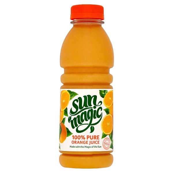 Sunmagic 100% Pure Orange Juice 500ml