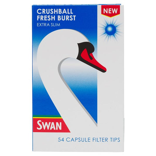 Swan 54 Crushball Cool Burst Extra Slim Capsule Filter Tips