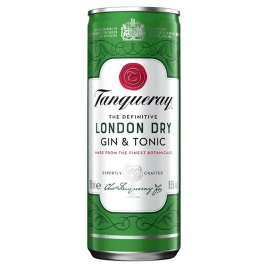 Tanqueray Gin & Tonic 12 x 250ml