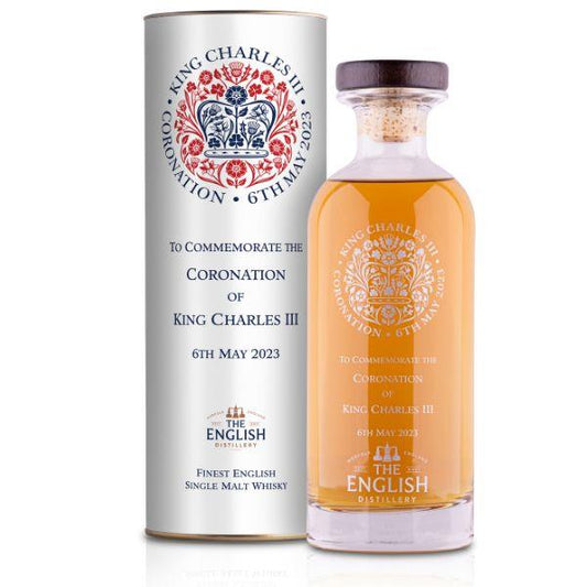 The English Whisky Co Kings Coronation Whisky 70cl