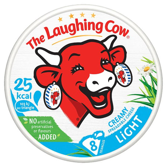 The Laughing Cow Light Cheese Spread 8 Triangles 133g