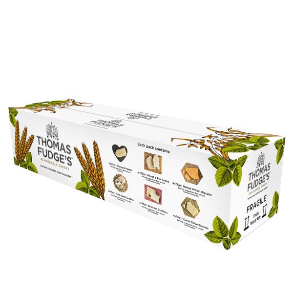 Thomas Fudges Savoury Biscuits 21x75g