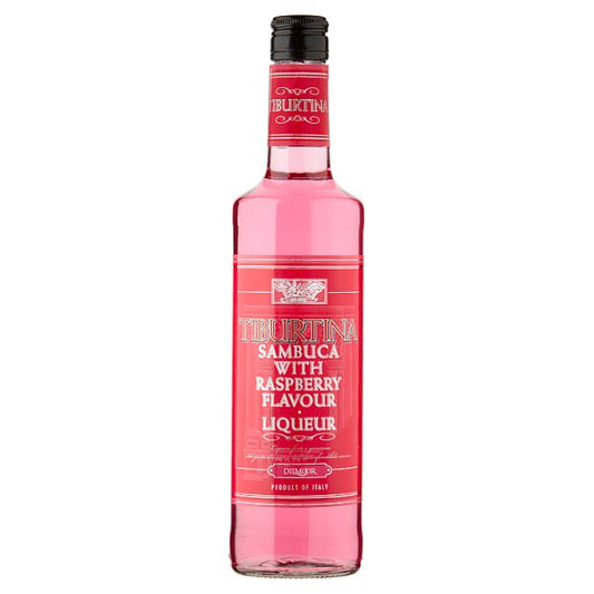 Tiburtina Sambuca with Raspberry Flavour Liqueur 70cl