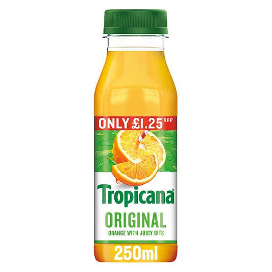 Tropicana Original Orange with Juicy Bits 250ml