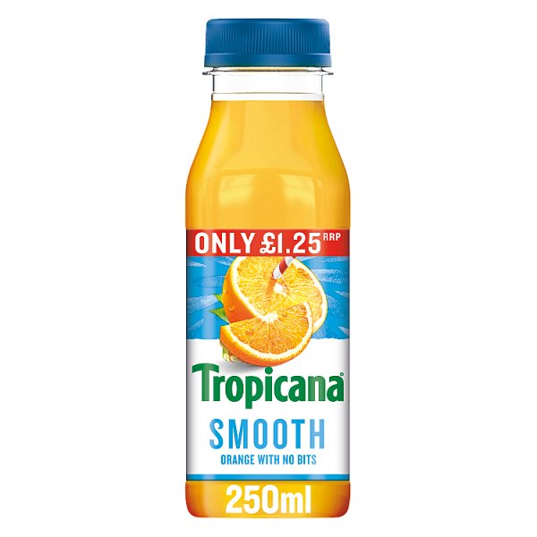 Tropicana Smooth Orange with No Bits 250ml