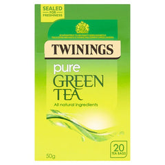 Twinings Pure Green Tea 20 Tea Bags 50g