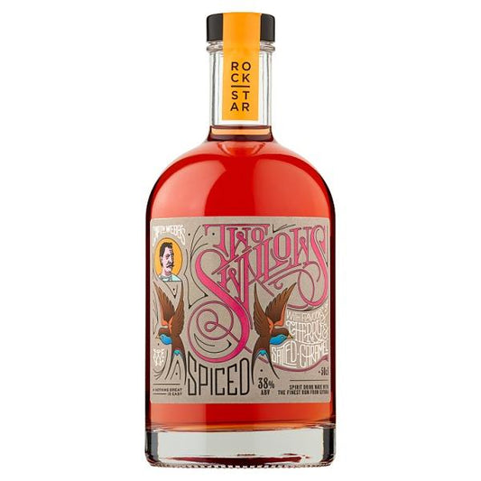 Two Swallows Cherry Spiced Rum 50cl