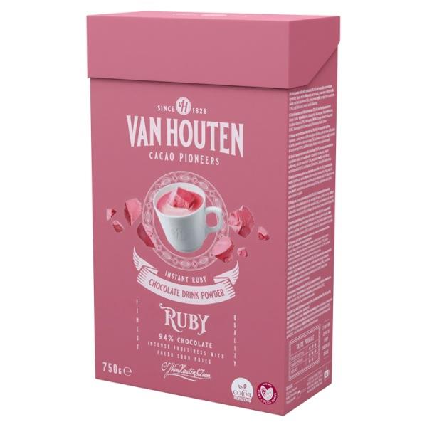 Van Houten Ruby Chocolate Drink Powder 10 x 750g