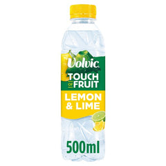 Volvic Touch of Fruit Low Sugar Lemon & Lime Natural Flavoured Water 500ml