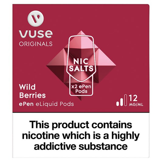 Vuse ePen Pods vPro Wild Berries 12mg/ml