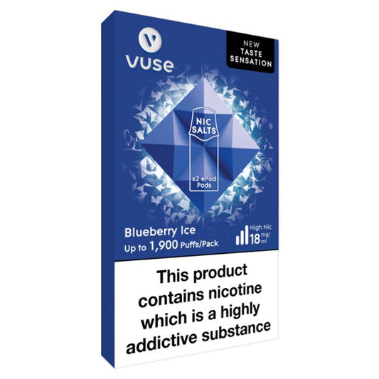 Vuse x2 ePod Pods Blueberry Ice 18 mg/ml