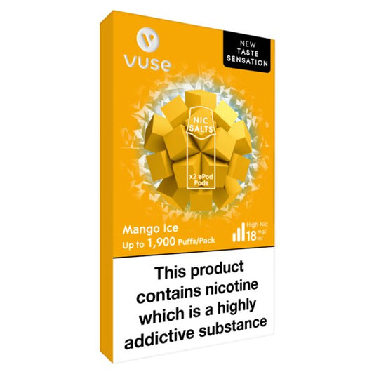 Vuse x2 ePod Pods Mango Ice 18 mg/ml