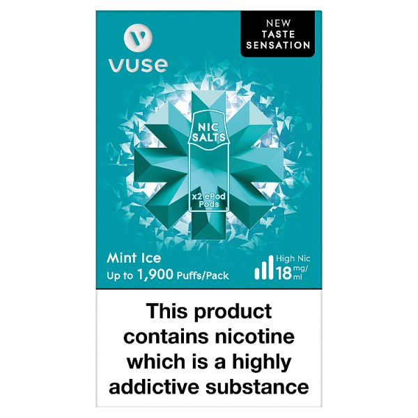 Vuse x2 ePod Pods Mint Ice 18 mg/ml