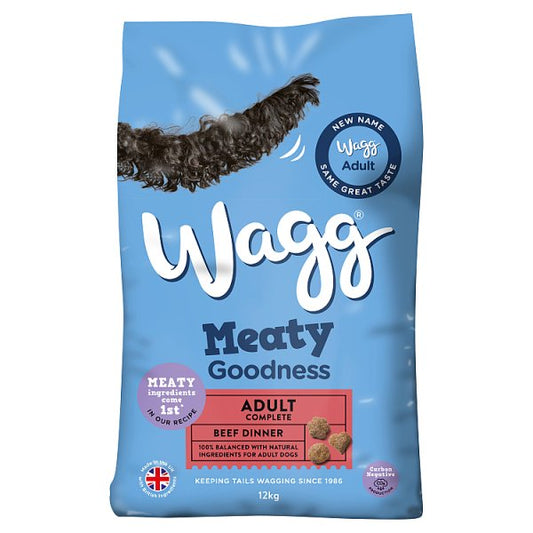 Wagg Meaty Goodness Adult Complete Beef Dinner 12kg