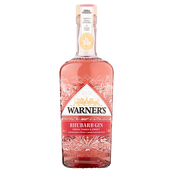 Warner's Rhubarb Gin 70cl