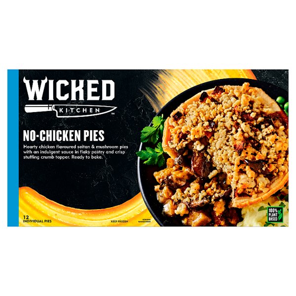 Wicked Kitchen No-Chicken Pies 2.82kg