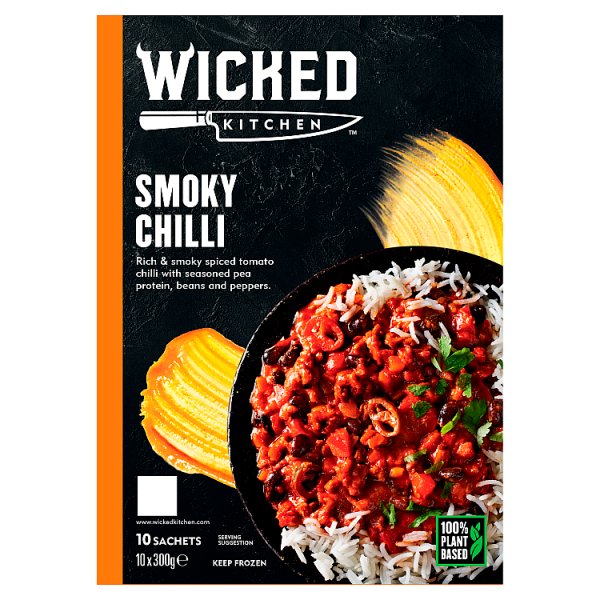 Wicked Kitchen Smoky Chilli 10 x 300g (3.0kg)