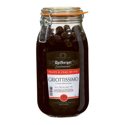 Wolfberger Griottissimo® Cherries Pitted in Kirsch 15%