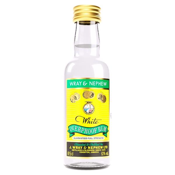 Wray/Nephew O/Proof Wht Rum 5cl Miniature