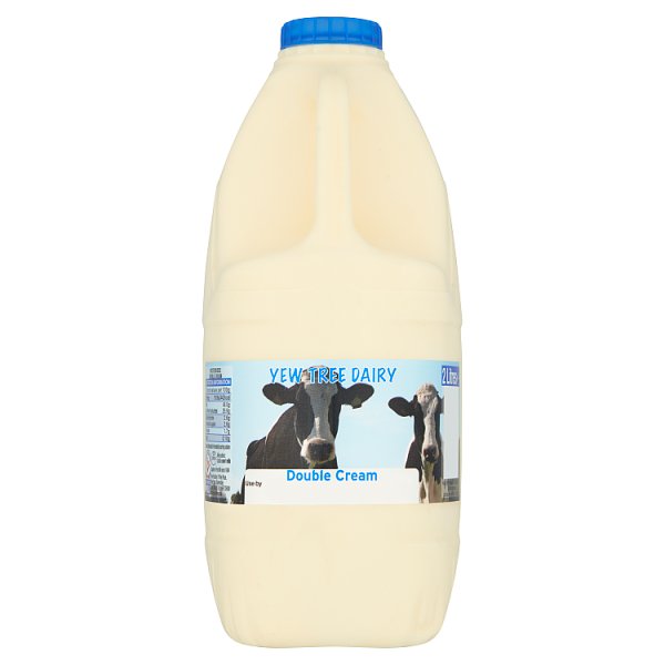 YEW TREE DAIRY Double Cream 2 Litres