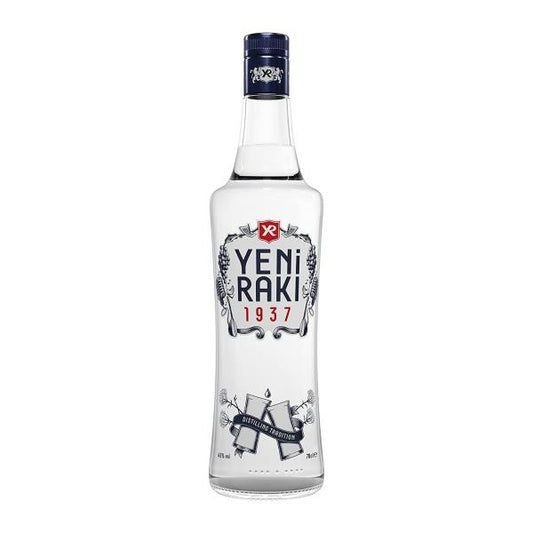 Yeni Raki 1937 | World's Number 1 Raki Brand | 70cl 45% ABV - Made In Turkey