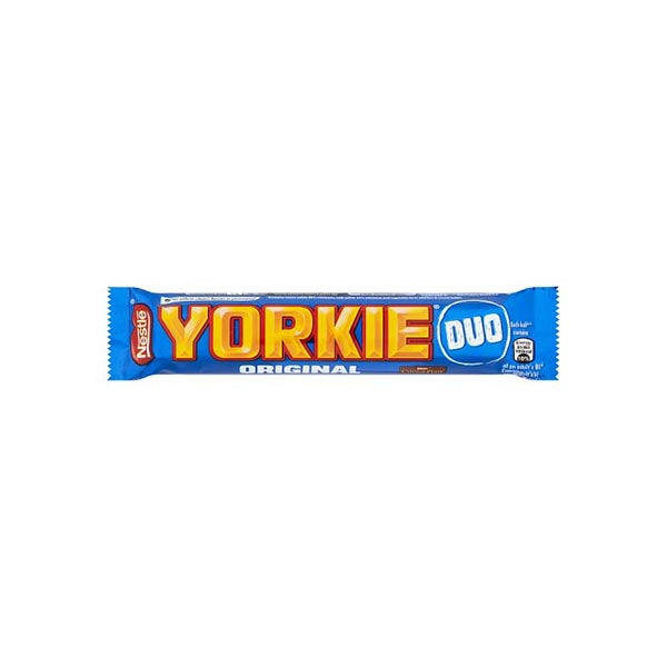 Yorkie Milk Chocolate Duo Bar 72g