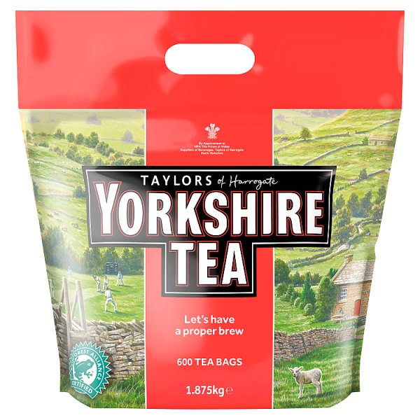 Yorkshire Tea 600 Tea Bags 1.875kg