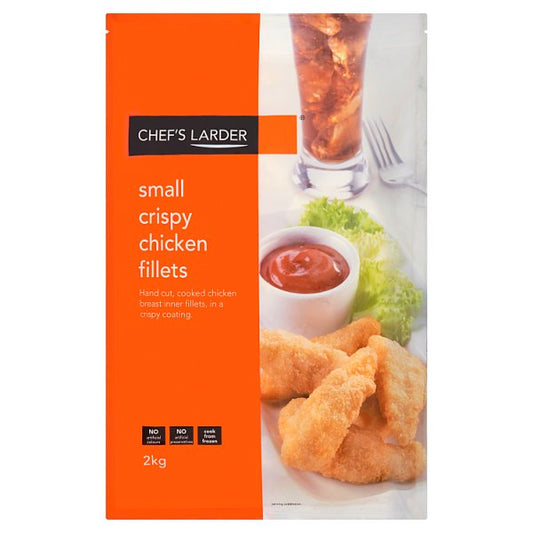 Chef's Larder Small Crispy Chicken Fillets 2kg